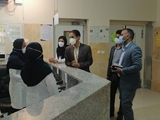 بازید دکتر " مسلم فلاحی" معاون اورژانس و نماینده رئیس دانشگاه‌ علوم پزشکی شیراز از بخش‌های بهداشت و درمان فراشبند