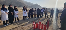 برگزاری کلاس آتش نشانی