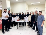 دورهمی شب یلدا در بیمارستان