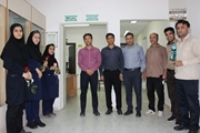 کارمندان مشاغل کارگری تجلیل شدند